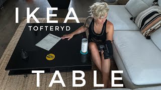 Is the IKEA TOFTERYD TABLE worth the money Assembly amp Initial Impressions [upl. by Stag]