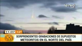 Lluvia de meteoritos en Chile [upl. by Tigdirb464]