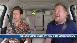 Harry Styles rockt quotCarpool Karaokequot [upl. by Furlani586]