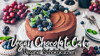 Der BESTE Vegane Schokokuchen  Schnell amp Einfach in einer Schüssel Rezept [upl. by Mabel]