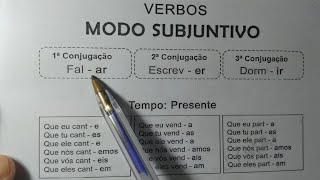 Conjugação de Verbos no Modo Subjuntivo [upl. by Powe547]