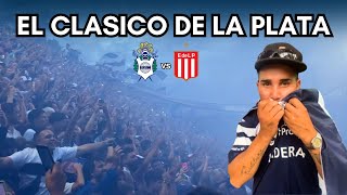 EL CLASICO QUE REVOLUCIONA UNA CIUDAD GIMNASIA vs ESTUDIANTES  En el BOSQUE con LA BANDA DE FIERRO [upl. by Ammej156]