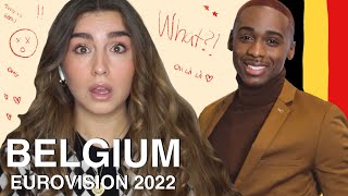 EUROVISION 2022 BELGIUM 🇧🇪  Jérémie Makiese  Miss You Reaction [upl. by Aivartal208]