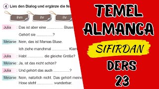 Almanca A1 Dersleri  Ders 23  Personalpronomen im Dativ und Akkusativ [upl. by Mcarthur390]