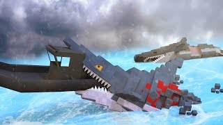 Jaws Movie 2  Final Shark Attack Rampage Minecraft Roleplay 12 [upl. by Enneyehc]