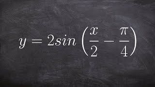 Learning to Graph the Sine Function with Transformations [upl. by Haorbed]