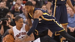 DeMar DeRozan Drives the Raptors Past the Pacers [upl. by Bascomb]