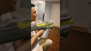 NERF HYPER MACH100 Super Shot Toys [upl. by Eitsyrc]