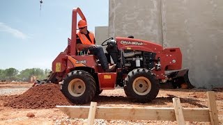 Ditch Witch RT45 RideOn Trencher [upl. by Gewirtz]