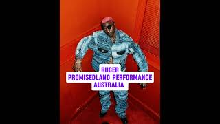 Ruger Promisedland Performance in West Gold Coast Australia ruger afrobeats trending [upl. by Muhan204]