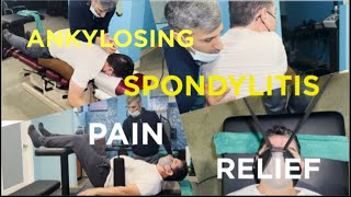 ANKYLOSING SPONDYLITIS patient gets Full Body Pain Relief Adjustment  Best Queens NYC Chiropractor [upl. by Aicatsana]