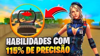 INCRÍVEL COMO AUMENTAR A PRECISÃO EM ATÉ 115 NO FREE FIRE EM 2024  ATUALIZADO [upl. by Ennywg]