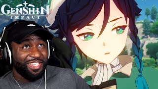 Venti Character Demo Reaction  A Bard’s Business English VoiceOver  Genshin Impact [upl. by Weissman449]