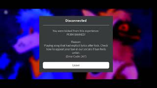 I have been Banned from FURANA on Roblox Bru banned roblox robloxfuracabanned [upl. by Thain]