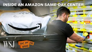 Inside Amazon’s Meticulous SameDay Delivery Strategy  WSJ Shipping Wars [upl. by Ahsirat]