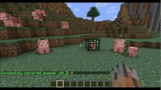 CustomSpawners  InGame Mob Spawner Customization for Bukkit [upl. by Hoes]