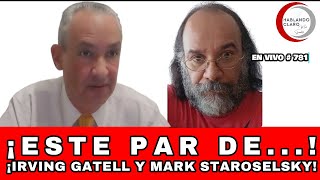 ¡COMO TÚ QUERÍAS VERLOS IRVING GATELL Y MARK ¡EN VIVO [upl. by Soiritos]