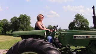 Baling 1st cut hay 2018 [upl. by Atiekan]