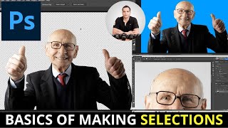 How to Make Selections in Photoshop  Beginners Tutorial [upl. by Raphael]