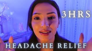 ASMR for Headaches  3 HOURS of Head Treatments for Pain  ASMR Roleplay [upl. by Venterea]