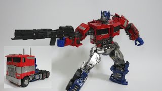 【TF非正規玩具レビュー】 海外の変形玩具 AOYI MECH LS13 （Part 1） aka Optimus Prime BUMBLEBEE [upl. by Eltsryk]