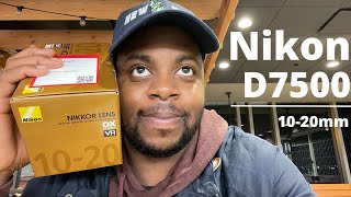 Nikon D7500 DSLR unboxing [upl. by Lisle]