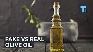 Fake vs real olive oil [upl. by Mela997]