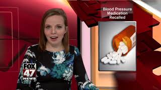 Blood pressure medication recall expands again to include losartan [upl. by Hackathorn]