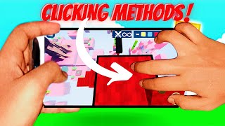 How to BUTTERFLY and JITTER CLICK in ROBLOX BEDWARS on MOBILE like TANQR [upl. by Wons]