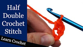 How to Half Double Crochet  Beginner Course Lesson 10 [upl. by Venetia29]