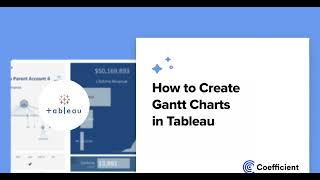 How to Create Gantt Charts in Tableau [upl. by Bevin554]