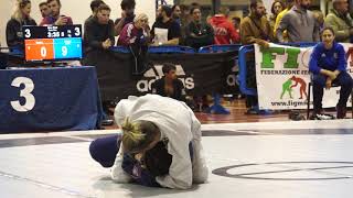 GI  FINALI TRIALS 53KG  TONELLI VS TURCIN [upl. by Whitaker]