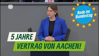 5Jähriges Jubiläum des Aachener Vertrags [upl. by Nidya]