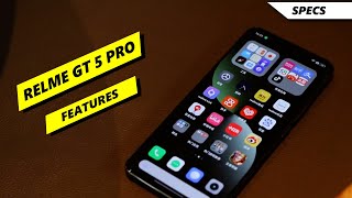 Realme GT 5 Pro Feature  Specs  Price in India  Launch Date in India [upl. by Ellenaj18]