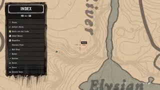 Elysian Pool Legendary Fish  Stand HERE to catch this tricky perch  RDR2 [upl. by Bhatt]