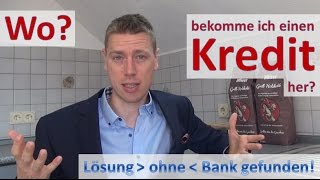 KREDIT Lösung ohne Bank gefunden [upl. by Ebbarta]