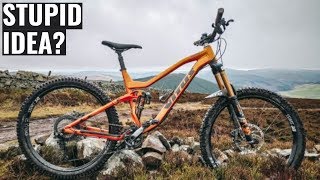 I tried 275quot wheels on my 29quot enduro bike [upl. by Gipps]