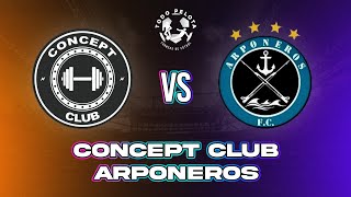 CONCEPT CLUB VS ARPONEROS  150924  1era DIVISIÓN  LIGA MAYORES [upl. by Lotte715]