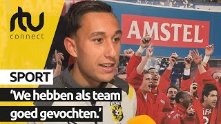 Reactie Miliano Jonathans na Jong AZ  Vitesse 01  RTV Connect [upl. by Lihkin]