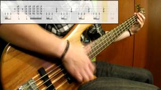 Mudvayne  Dig Bass Cover Play Along Tabs In Video [upl. by Dam]