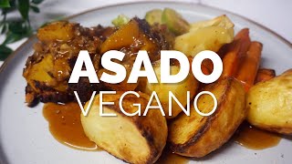 ASADO VEGANO  recetas veganas para Navidad 🎄 [upl. by Gurango]