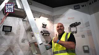 Luceco Group at SCREWFIX LIVE 2023  Solar Brick Install Quick Tip [upl. by Vorster]