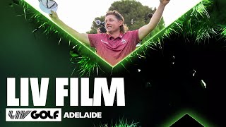 LIV Film Adelaide 100000 Fans Attend LIV Golfs Biggest Event Ever [upl. by Fayola]