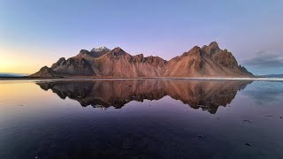 Stokksnes beach and Vestrahorn mountain East Iceland [upl. by Putnam449]