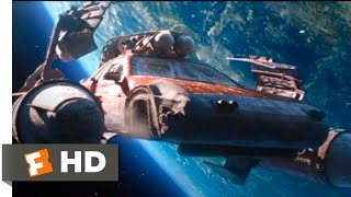 Fast and Furious 9  Rocket car in space Scene  Full HD [upl. by Kaasi201]