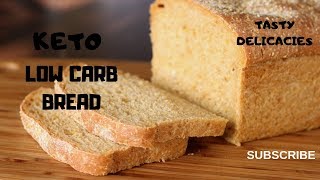 Keto Bread Recipe  Low Carb Almond Flour Gluten Free Recipe [upl. by Moyna]