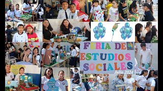 Feria de Estudios sociales 2024 [upl. by Atsirk]