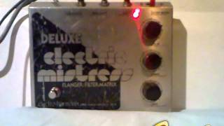 EHX Vintage Deluxe Electric Mistress Flanger  Filter Matrix [upl. by Hannah]