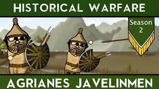 Historical Warfare  Agrianes Javelinmen [upl. by Aineval390]