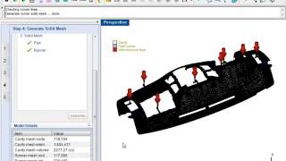 Moldex3D R140 Designer BLM Demo for General Pre analysis Procedures [upl. by Eldoria]